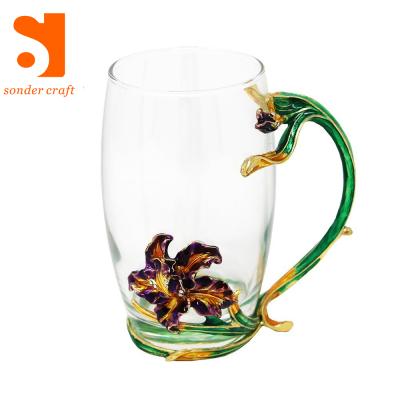 China Decorative Clear Glass Tea Cups Pujiang Sonder Amazon Sustainable Best Supplier for sale