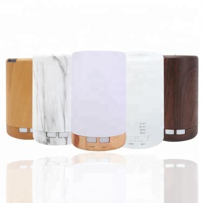 China Car 125ml 16 Colors Auto Electric Aromatherapy Cool-mist USB Essential Oil Ultrasonic Aroma Diffuser for sale