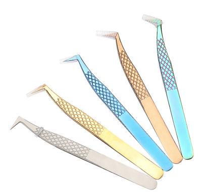 China Beauty Salon High Rate Volume Lash Extension Tweezers For Professional Salons for sale