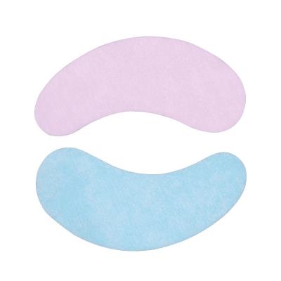 China Anti-wrinkle maker Custom Eyelash Gel pads patches under eye skin beauty tools eyelash extension color eyepads for sale