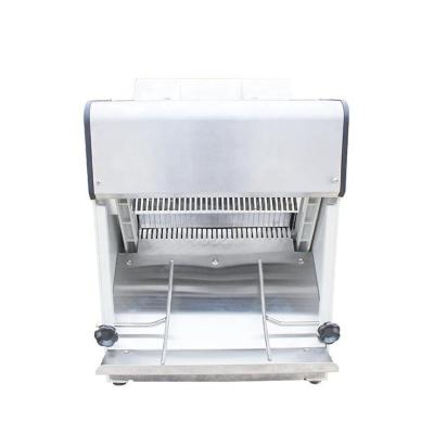 China 37 Slice Commercial Bread Slicer Cutter Automatic Desktop Bread Slicer for sale