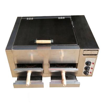 China Commercial Electric Single Chicken Wing Drumsticks Toast Machine Oven Two Deck Roast Fish Bread Grill Snacks Factory Platform for sale