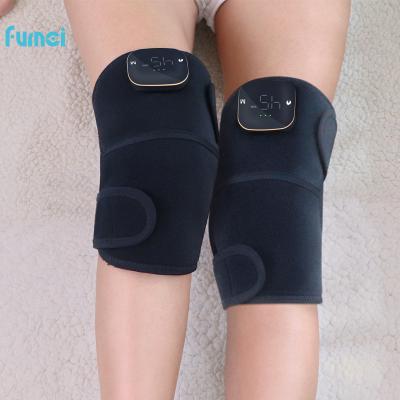 China Hot Heated Electric Knee Massager Smart Knee Therapy FUMEI Knee Therapy Knee Pad Shoulder Pad Smart Vibration Therapy for sale