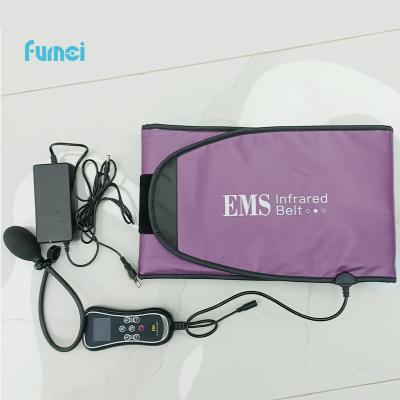 China FM-8325 FUMEI Heating Infrared Support Belt Physiotherapy Purple Infrared Belt EMS Slimming Massager Belt for sale