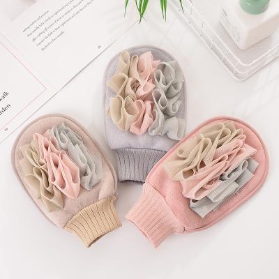 China Whole Body Eco-Friendly Natural Deep Box Package Bath Mitt Washcloth Bath Shower Scrubber for sale