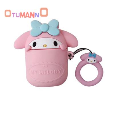 China For AirPods Pro Hello Kitty Cat Skin 3D Accessories Soft Melody New Style Silicone Cover Case For Airpods for sale