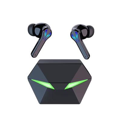 China In-ear. Factory Low-Latency Earphones Gaming Earbuds True Stereo LED Display Headset In-Ear Touch Control Headphones for sale