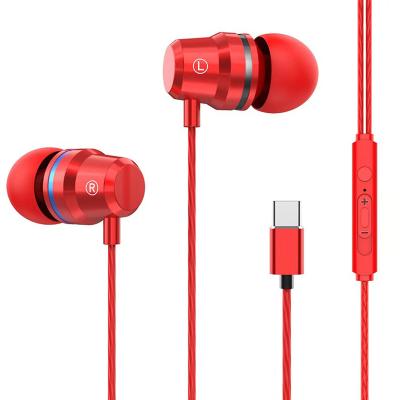 China Tipo C Auriculares internos Auriculares cable raincoats scam Precio de fabrica USB C scam microfono de cable for sale