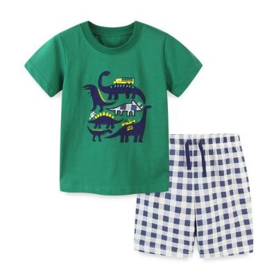 China OEM/ODM QUICK DRY Custom Boys Summer T-shirt Shorts Kid Suit for sale