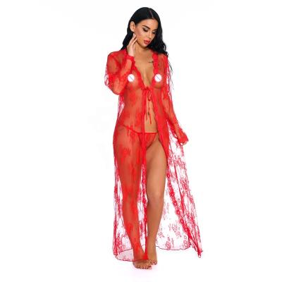 China Wholesale-QUICK-DRY sexy transparent women's sexy lingerie England boutique style girl's sexy transparent lingerie sleepwear for sale