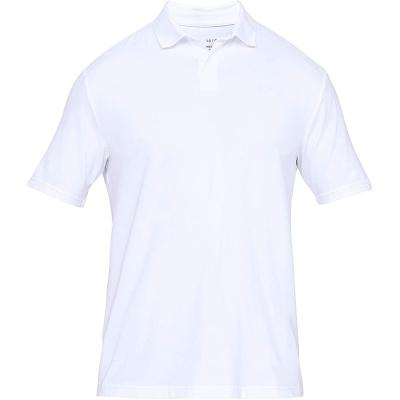 China Anti-Wrinkle Mens Short Sleeve Core Performance Golf Polo Shirt With Sun Protection for sale