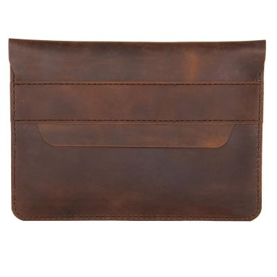 China Fashion\luxury high quality genuine leather VE factory sale laptop sleeve warm comfortable\durable sleeve laptop sleeve for sale