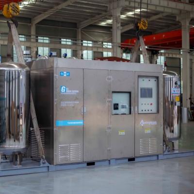 China Containertype Inert heliumterugwinningssysteem Automatisch werken Te koop