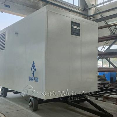 Китай Mobile Container Trailer Type Membrane Nitrogen Generator For Oil And Gas продается