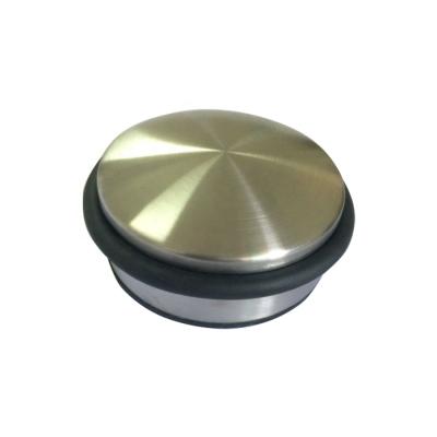 China High Quality Door Used Iron 430 Stainless Door Stopper With Rubber for sale