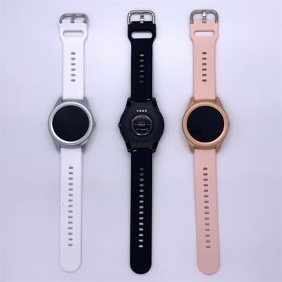 China Fashion Delicate Design Female Smart Watch ZM12 1.28 Inch Color Screen Multi-Lingual Sleep Monitor Push Message for sale