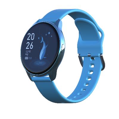 China 2021 Latest Health Fitness Tracker Full Round Touch Screen 1.09 Inch Zm06 Smart Watch Friendly And Comfortable For Skin for sale