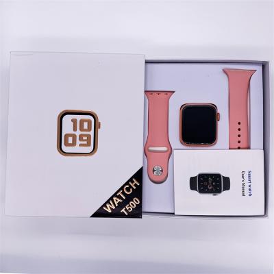 China 2021 Hot Sale Style T500 Smart Watch Push Message Alarm Clock Call Reminder Fitness Sport Watch en venta