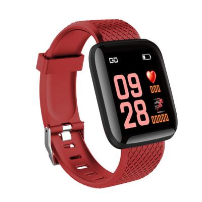 China 2021 Best Selling In Amazon Blood Pressure Blood Oxygen Heart Rate Monitor 116Plus Smart Watch zu verkaufen