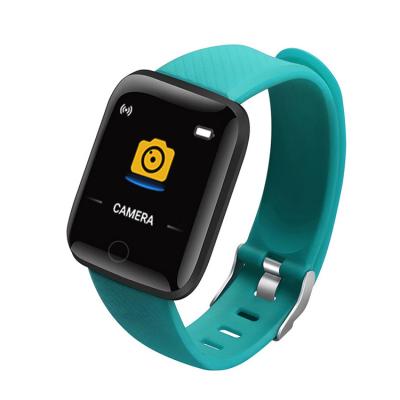 China Hot Selling Smart Band Bracelet Heart Rate Blood Pressure Blood Oxygen Sport Fitness Tracker 116 Plus Smart Watch zu verkaufen