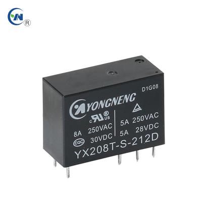 China 3V 5V 6V 9V 12V 24V V48 Coil Rated Voltage Low Power Safety Sealed Relays for sale