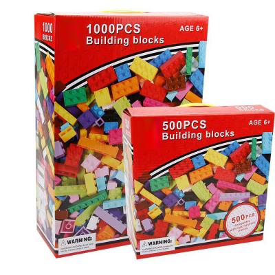 China Building Blocks Eco-friendly ABS Material Material Sets Creative DIY Bricks Classic Creator Parts Brinquedos Educational Toys For Children for sale