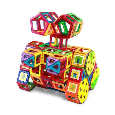 China Eductional Toys New Design 2022 Custom Color Magic City Magnetic Baby Building Block Sets For Kids Educational Toys for sale