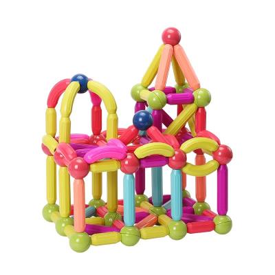 China DIY Practice Cooler Baby Toys Rods Magnetic Building Blocks Variety Toys Assembled Magnetic Kids Toys for sale