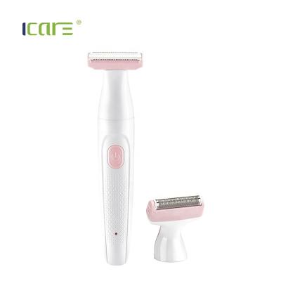 China Other new product! Newest arrival good quality washable design 2 in 1 lady groommer personal razor set,lady razor for sale