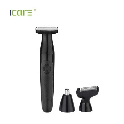 China Newest Arrival Top Quality Washable Design 3 In 1 Men Personal Groomer Set for sale