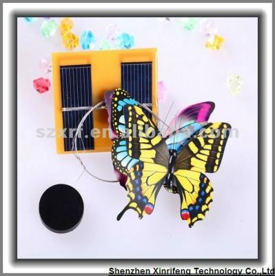 China New Arrival Butterfly Solar Powered Mini Flying Toy 30*20*10mm for sale