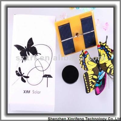 China Colorful Solar Powered Flying Butterfly 30*20*10 mm for sale