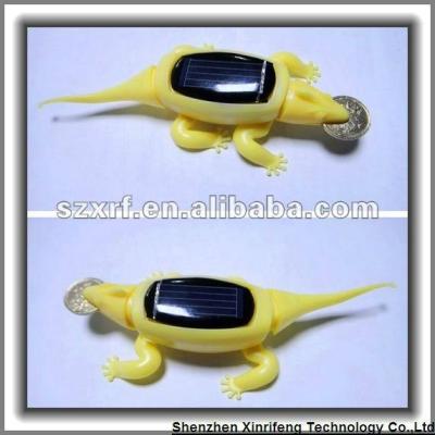 China ABS+metal New Design Mini Chameleon Toys For Kids Solar Powered Toys / Solar Battery Toy for sale