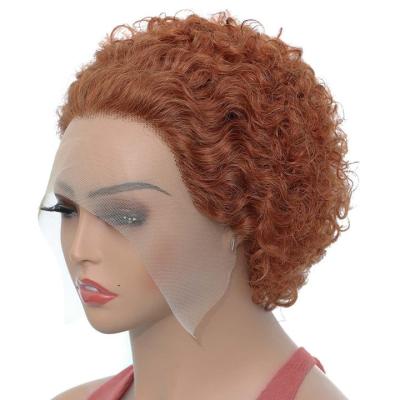 China High Quality 100% Human Hair Wigs Gluless Brazilian Curly Brazilian Jarin Brazilian Pixie Cut Curly Human Hair Wigs Virgin Curly Raw Hair Color Women for sale