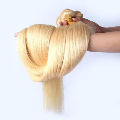 China Mink 30 Human Hair Cuticle Aligned Raw Virgin Brazilian Blinghair Double Human Hair Weave Blonde Body Wave 32 40inch 613 Bundles With Headband for sale