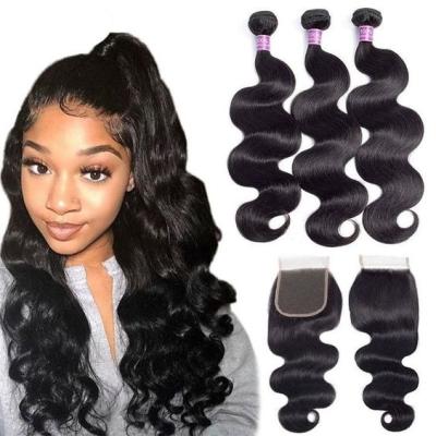 China Body Wave Hair Extensions Human Hair /body/curly/afro/deep Wave 100% Weft Virgin With Closures Bundles Straight For Beauty Women for sale