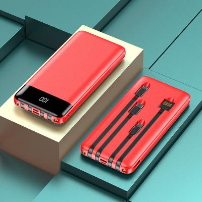 中国 カスタムロゴ パワーバンク 20000mAh 大容量の高速充電とマイクロUSB出力インターフェース 販売のため