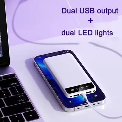 China 10000mah Ultra Thin Power Bank mit TYPE-C-Eingabeoberfläche und 5W Ausgangsleistung zu verkaufen