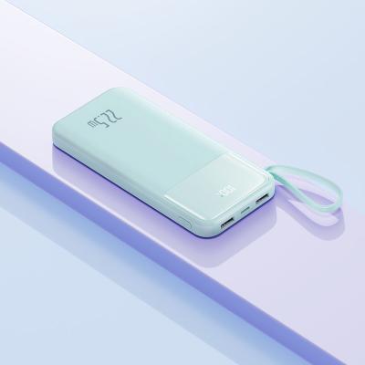 China Schnellladekraftbank 20000mAh mit Kabel und tatsächlicher Kapazität 10000mAh zu verkaufen