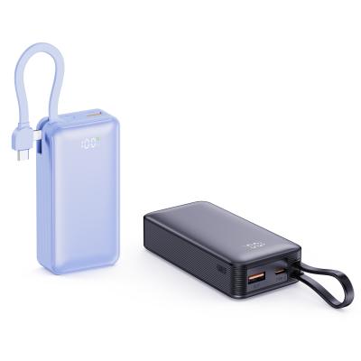 China ABS PC 10000mAh Power Bank 22.5W Fast Charging Portable Charger for Mobile Phones for sale