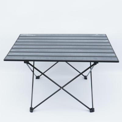 China New modern self-driving aluminum alloy portable outdoor picnic table increasing mountaineering folding table for sale