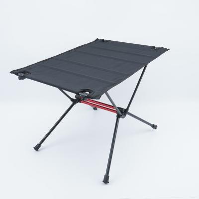 China New Modern Rollable And Foldable Aluminum Alloy Bracket Camping Folding Table Outdoor Picnic Table for sale