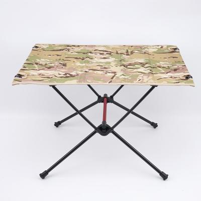 China Modern Portable BBQ Furniture Egg Roll Fabric Outdoor Camping Picnic Table for sale