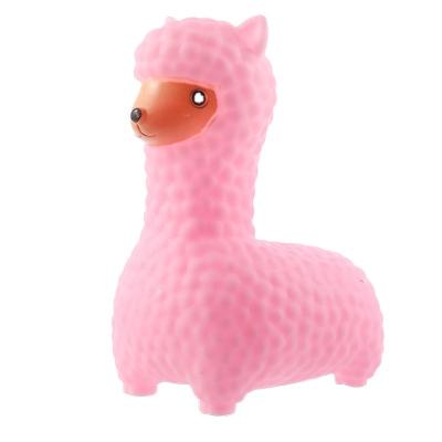 China Alpaca Bedroom Atmosphere Light PVC Toys Gifts Creative PVC Night Light Animal Children For Kids And Friends Amazon for sale