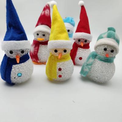 China Wholesale High Quality Christmas.festival.holiday.home.party Snowman Lighting Warm White RGB Led Christmas Lights Santa Claus Gifts For Kids Indoor Decorations for sale