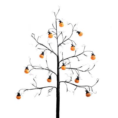 China Halloween Decorations Ghost Tree Pumpkin Lantern Plastic Kindergarten Bar Party Event Atmosphere Stage Layout Props for sale