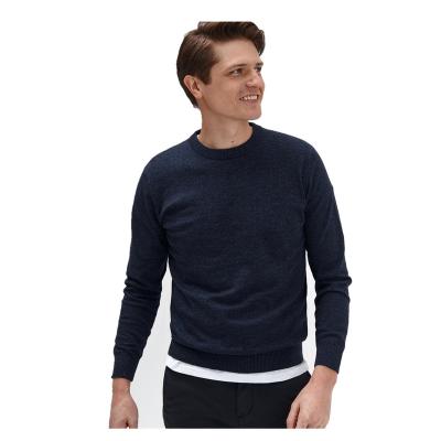 China Autumn Navy Men's Sweater Anti-pilling New Sweatshirt Men's Wool Men's Sweatshirt for sale