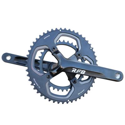 China Road Bikes Bike Crankset Laser Logo 10/11s 34/44t 155mm Road Bike/Imprint Logo Road Bike/Bicycle Crankset for sale