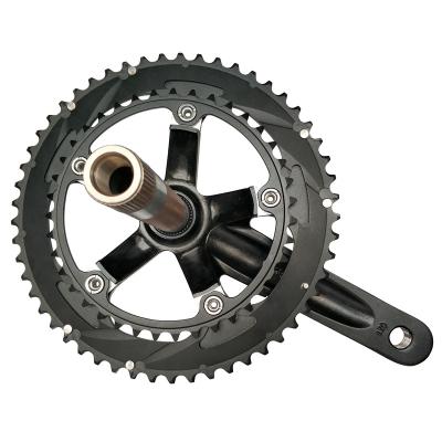 China Road Bikes 53-39T CNC Sprocket 170mm Aluminum Bicycle Crankset Road Bicycle Crankset for sale