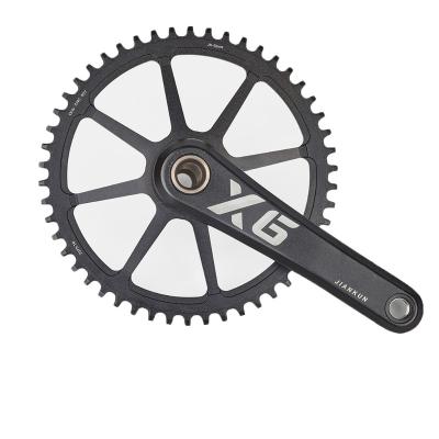 China Road Bikes Hot Sale Chinese CNC Transmission Road Bike Crankset Bicycle Crank for sale